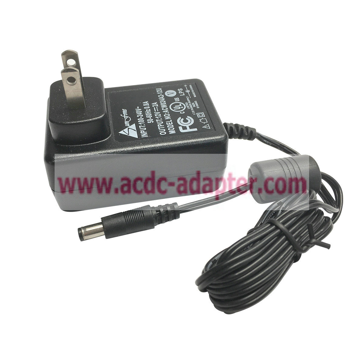 NEW Sunfone ACW024A2-12U 12V 2A AC Power Adapter for External Hard Drive Enclosure NEW Sunfone ACW024A2-12U 12V 2A AC Power Adapter for External Hard Drive Enclosure